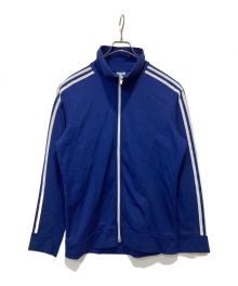 adidas（アディダス）の古着「ノーマークハイネックトラックジャケット」｜ネイビー