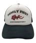 FAMILY　FIRST (ファミリー ファースト) FAMILY FIRST キャップ ブラック×ホワイト：15000円