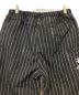 中古・古着 NIKE (ナイキ) stussy (ステューシー) Stripe Wool Pant ブラック サイズ:Ⅿ：18000円