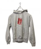 stussyステューシー）の古着「soda can Hoodie」｜グレー