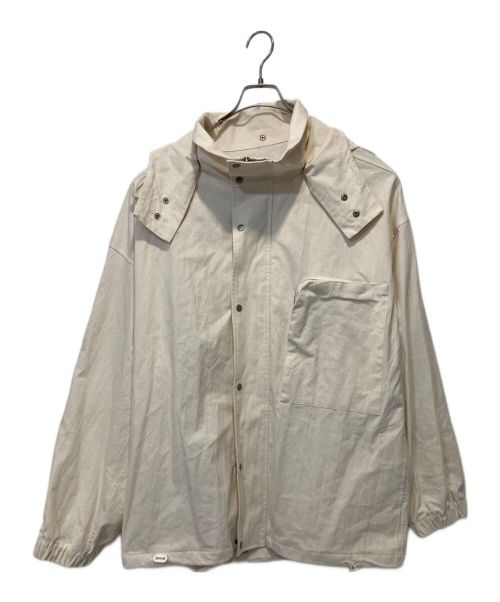 POLYPLOID（ポリプロイド）POLYPLOID (ポリプロイド) MOUNTAIN JACKET A ホワイト サイズ:4の古着・服飾アイテム