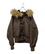 Schott×Jaded Londonショット×ジェイデッドロンドン）の古着「BROWN JET JACKET」｜ブラウン