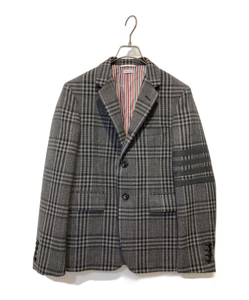 Thom Browne（トムブラウン）Thom Browne (トムブラウン) プリンスオブウェールズ スポーツコート グレー サイズ:1の古着・服飾アイテム