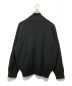 stein (シュタイン) OVERSIZED DRIVERS KNIT ZIP JACKET ブラック サイズ:L：45000円