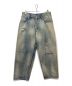 ANCELLM（アンセルム）の古着「SELVEDGE TAPERED 5P DENIM PANTS」｜ブルー