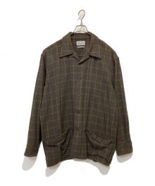 Marvine Pontiak Shirt Makers（マーヴィンポンティアックシャツメイカーズ）の古着「Drizzler SH」｜ブラウン