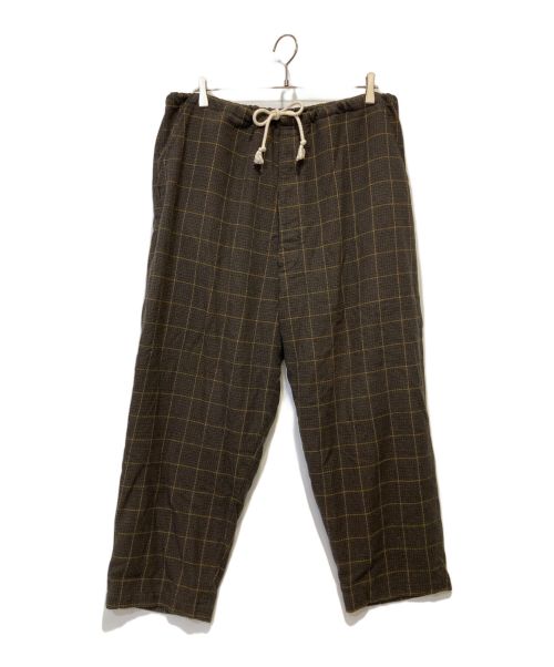 Marvine Pontiak Shirt Makers（マーヴィンポンティアックシャツメイカーズ）Marvine Pontiak Shirt Makers (マーヴィンポンティアックシャツメイカーズ) Pajama Pants 2 ブラウン サイズ:one sizeの古着・服飾アイテム