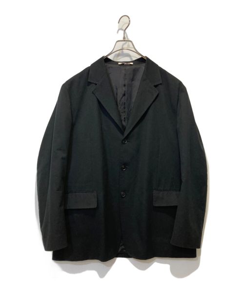 AURALEE（オーラリー）AURALEE (オーラリー) SUPER FINE WOOL COTTON TWILL OVER JACKET ブラック サイズ:5の古着・服飾アイテム