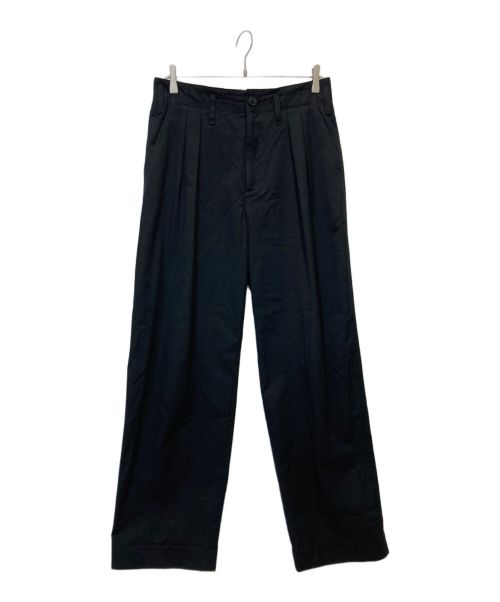 AURALEE（オーラリー）AURALEE (オーラリー) SUPER FINE WOOL COTTON TWILL SLACKS ブラック サイズ:5の古着・服飾アイテム