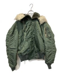 ALPHA INDUSTRIES（アルファインダストリーズ）の古着「N-2Bジャケット」｜オリーブ