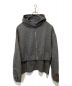 SYUMAN.（シュウマン）の古着「Layerd Double-Hoodie」｜ブラック