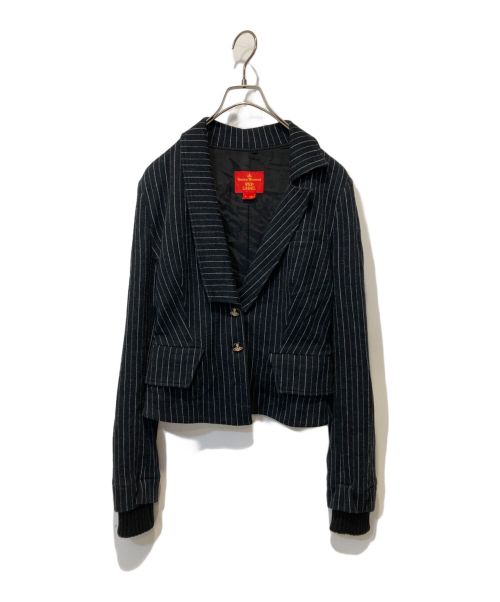 Vivienne Westwood RED LABEL（ヴィヴィアンウエストウッドレッドレーベル）Vivienne Westwood RED LABEL (ヴィヴィアンウエストウッドレッドレーベル) テーラードジャケット ブラック サイズ:Sの古着・服飾アイテム