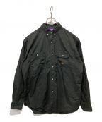 THE NORTHFACE PURPLELABELザ・ノースフェイス パープルレーベル）の古着「Lightweight Twill B.D. Work Shirt」｜ブラック