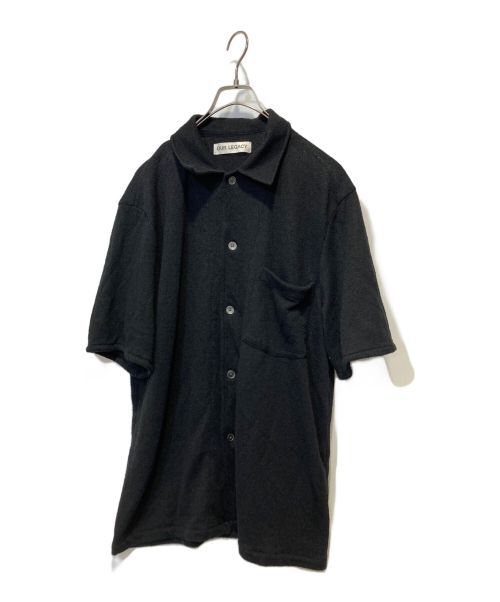 OUR LEGACY（アワーレガシー）OUR LEGACY (アワーレガシー) BOX SHIRT SHORTSLEEVE ブラック サイズ:48の古着・服飾アイテム