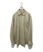 AURALEEオーラリー）の古着「SUPER LIGHT WOOL SHIRT」｜ベージュ