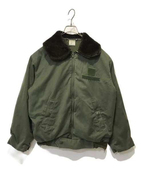 French Military（フレンチミリタリー）FRENCH MILITARY (フレンチミリタリー) パイロットジャケット グリーン サイズ:96Cの古着・服飾アイテム