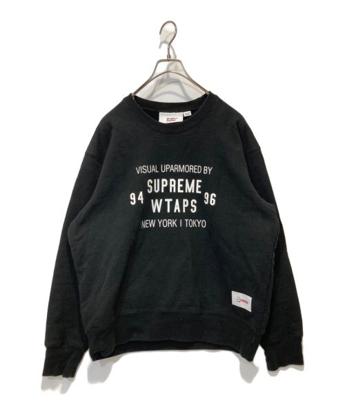 SUPREME（シュプリーム）Supreme (シュプリーム) WTAPS (ダブルタップス) スウェット ブラック サイズ:Sの古着・服飾アイテム