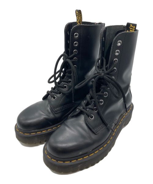 Dr.Martens（ドクターマーチン）Dr.Martens (ドクターマーチン) BEX W/ZIP 10ホールブーツ ブラック サイズ:37の古着・服飾アイテム