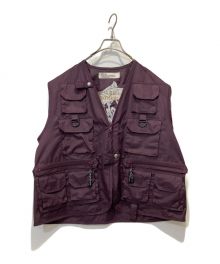 DAIRIKU（ダイリク）の古着「fishing vest」｜パープル