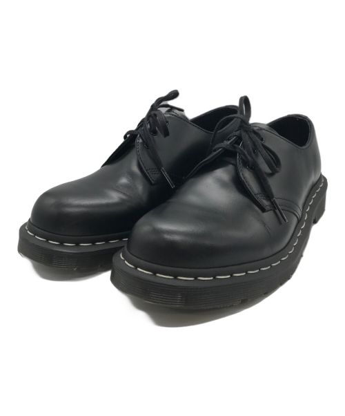 Dr.Martens（ドクターマーチン）Dr.Martens (ドクターマーチン) 3ホールシューズ ブラック サイズ:UK 8の古着・服飾アイテム