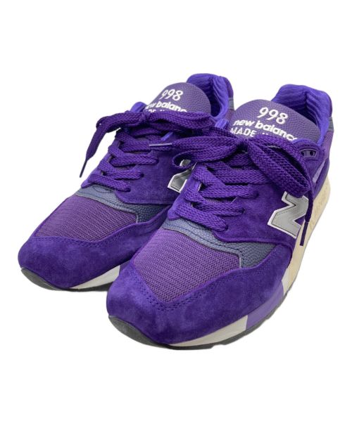 NEW BALANCE（ニューバランス）NEW BALANCE (ニューバランス) スニーカー パープル サイズ:27の古着・服飾アイテム