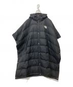 THE NORTH FACEザ ノース フェイス）の古着「Padded Poncho Coat」｜ブラック