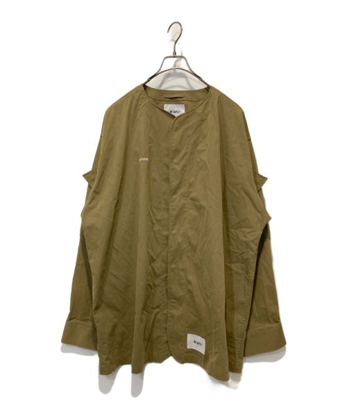 WTAPS（ダブルタップス）WTAPS (ダブルタップス) SCOUT L/S NYCO TUSSAH オリーブ サイズ:4の古着・服飾アイテム