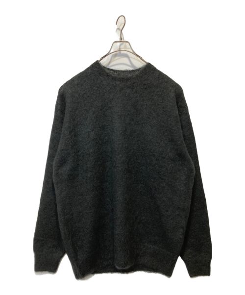 AURALEE（オーラリー）AURALEE (オーラリー) BRUSHED SUPER KID MOHAIR KNIT P/O ブラック サイズ:5の古着・服飾アイテム