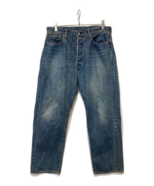 A.PRESSE（アプレッセ）A.PRESSE (アプレッセ) Washed Denim Wide Pants インディゴ サイズ:34の古着・服飾アイテム