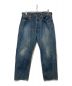 A.PRESSE（アプレッセ）の古着「Washed Denim Wide Pants」｜インディゴ