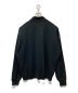 AURALEE (オーラリー) ELASTIC HIGH GAUGE SWEAT HALF Z ブラック サイズ:5：25000円