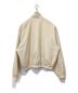 AURALEE (オーラリー) SUPER FINE TROPICAL WOOL ZIP BLOUSON ホワイト サイズ:5：55000円