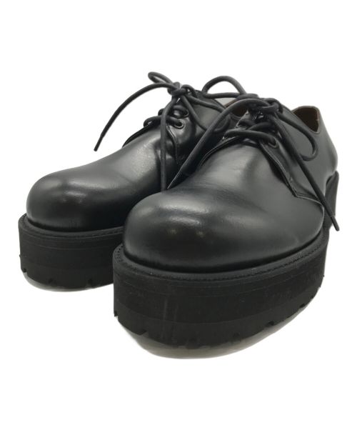 glamb（グラム）glamb (グラム) Platform 3 Hole Shoes ブラック サイズ:3の古着・服飾アイテム