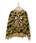 A BATHING APE（アベイシングエイプ）の古着「スウェット」｜ブラウン