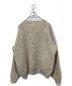 POLYPLOID (ポリプロイド) CREW NECK SWEATER A ベージュ サイズ:3：27000円