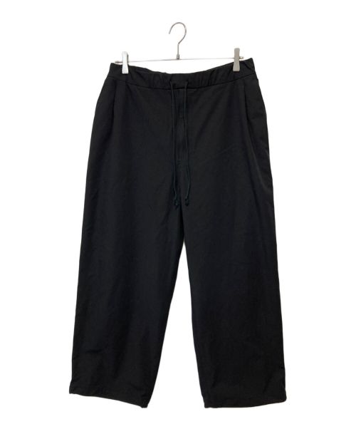 THE DAY（ザデイ）THE DAY (ザデイ) COMFORTABLE NYLON STRETCH DRAWSTRING PANTS ブラック サイズ:2の古着・服飾アイテム