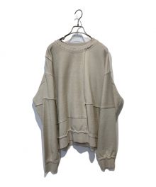 flagstuff（フラグスタフ）の古着「Inside Out Boro Sweat」｜ベージュ