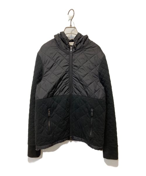 MONCLER（モンクレール）MONCLER (モンクレール) キルティングジップパーカー ブラック サイズ:Sの古着・服飾アイテム