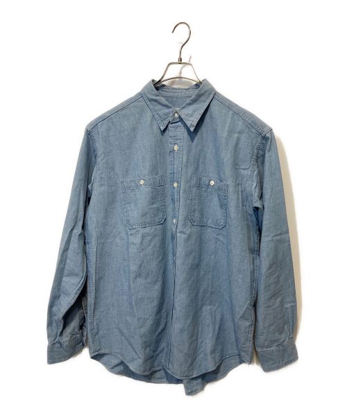 A.PRESSE（アプレッセ）A.PRESSE (アプレッセ) Washed Chambray Shirt インディゴ サイズ:3の古着・服飾アイテム