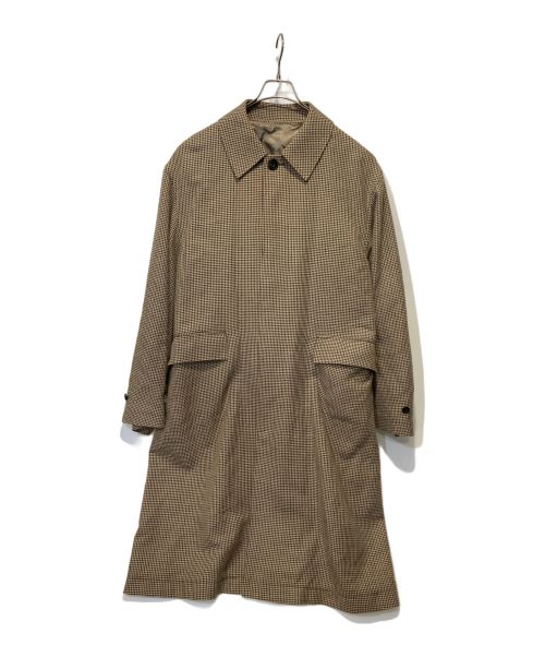 stein（シュタイン）stein (シュタイン) OVERSIZED DOWN PAT COAT ブラウン サイズ:Sの古着・服飾アイテム