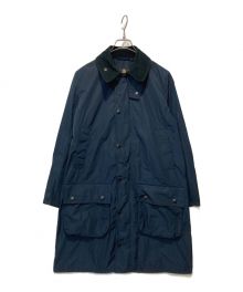 Barbour（バブアー）の古着「BORDER SL NYLONコート」｜ネイビー