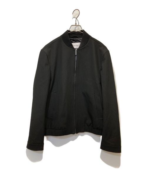 Calvin Klein（カルバンクライン）Calvin Klein (カルバンクライン) SOFT TWILL BOMBER ブラック サイズ:Sの古着・服飾アイテム