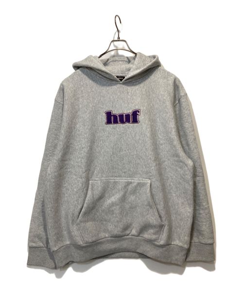 HUF（ハフ）HUF (ハフ) MADISON HEAVYWEIGHT HOODIE グレー サイズ:XXLの古着・服飾アイテム