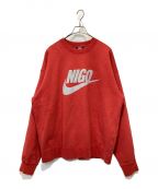 NIKE×NIGOナイキ×二ゴー）の古着「NRG Crew Fleece Red」｜レッド