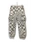 ERL（イーアールエル）の古着「Check Print Cargo Pants」｜ホワイト