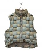 KAPITALキャピタル）の古着「Nylon Keel Weaving Vest」｜ブラウン