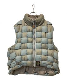 KAPITAL（キャピタル）の古着「Nylon Keel Weaving Vest」｜ブラウン