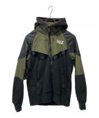 sacai×NIKEサカイ×ナイキ）の古着「AS M NRG FULL ZIP HOODIE」｜グリーン×ブラック