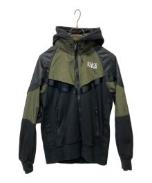 sacai×NIKE（サカイ×ナイキ）の古着「AS M NRG FULL ZIP HOODIE」｜グリーン×ブラック