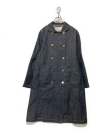 MACKINTOSH（マッキントッシュ）の古着「ウォッシュド デニム ダブルコート」｜インディゴ